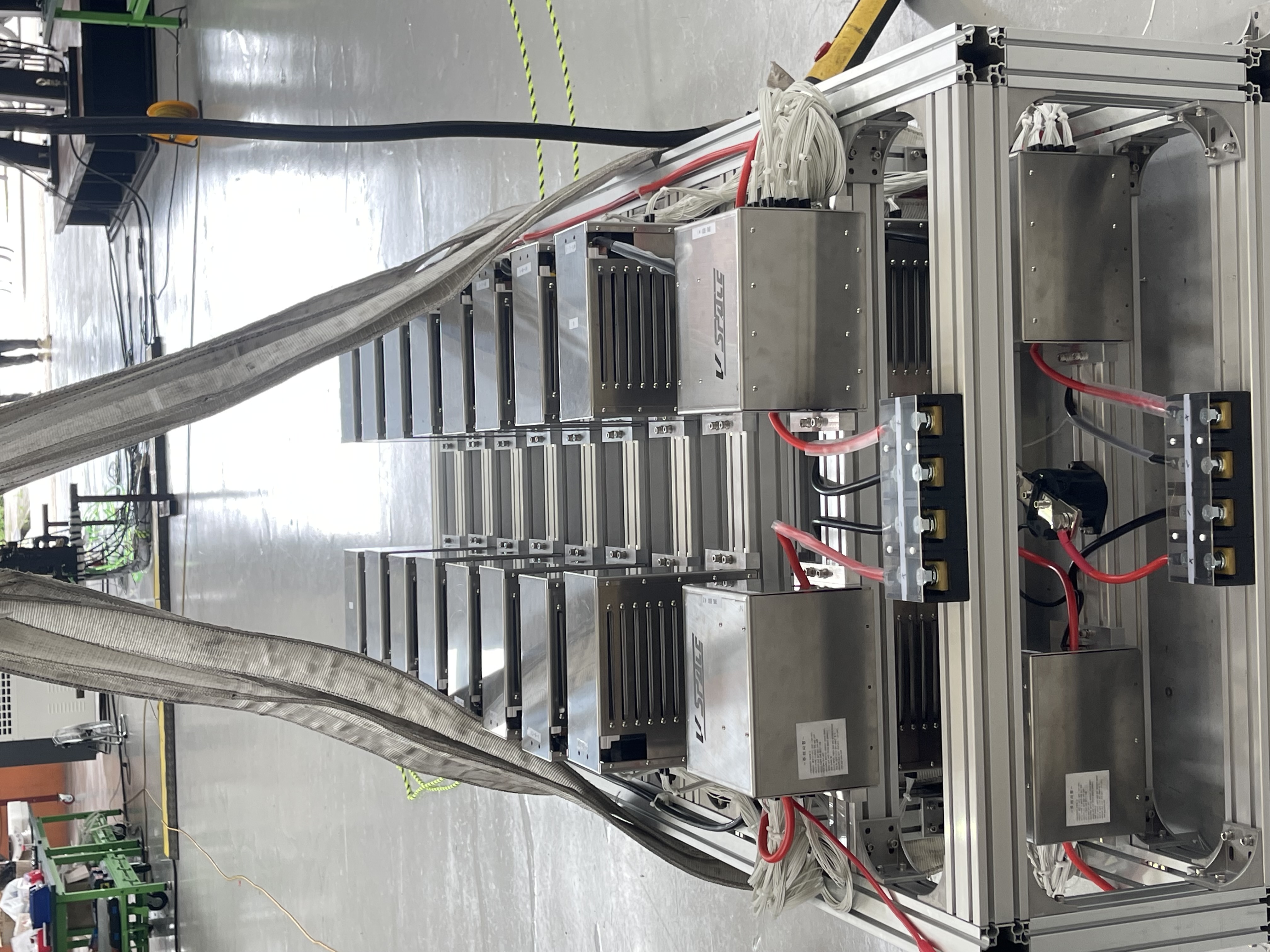 Battery ready for test