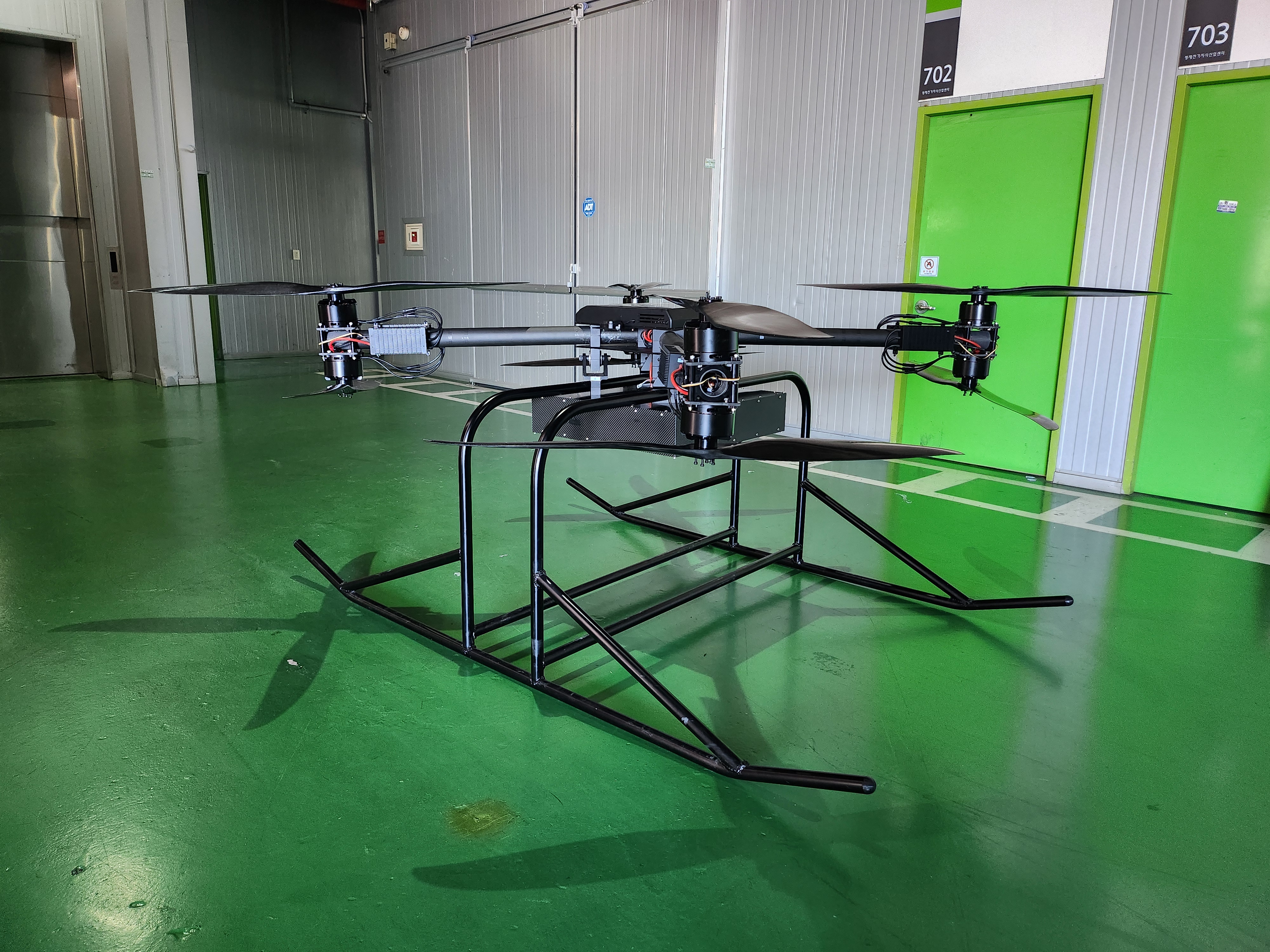 Drone Side View
