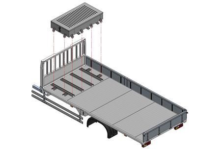 Battery Mounting Model