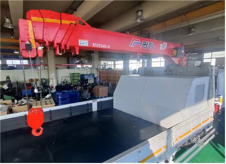 e-PTO Installed on Vehicle