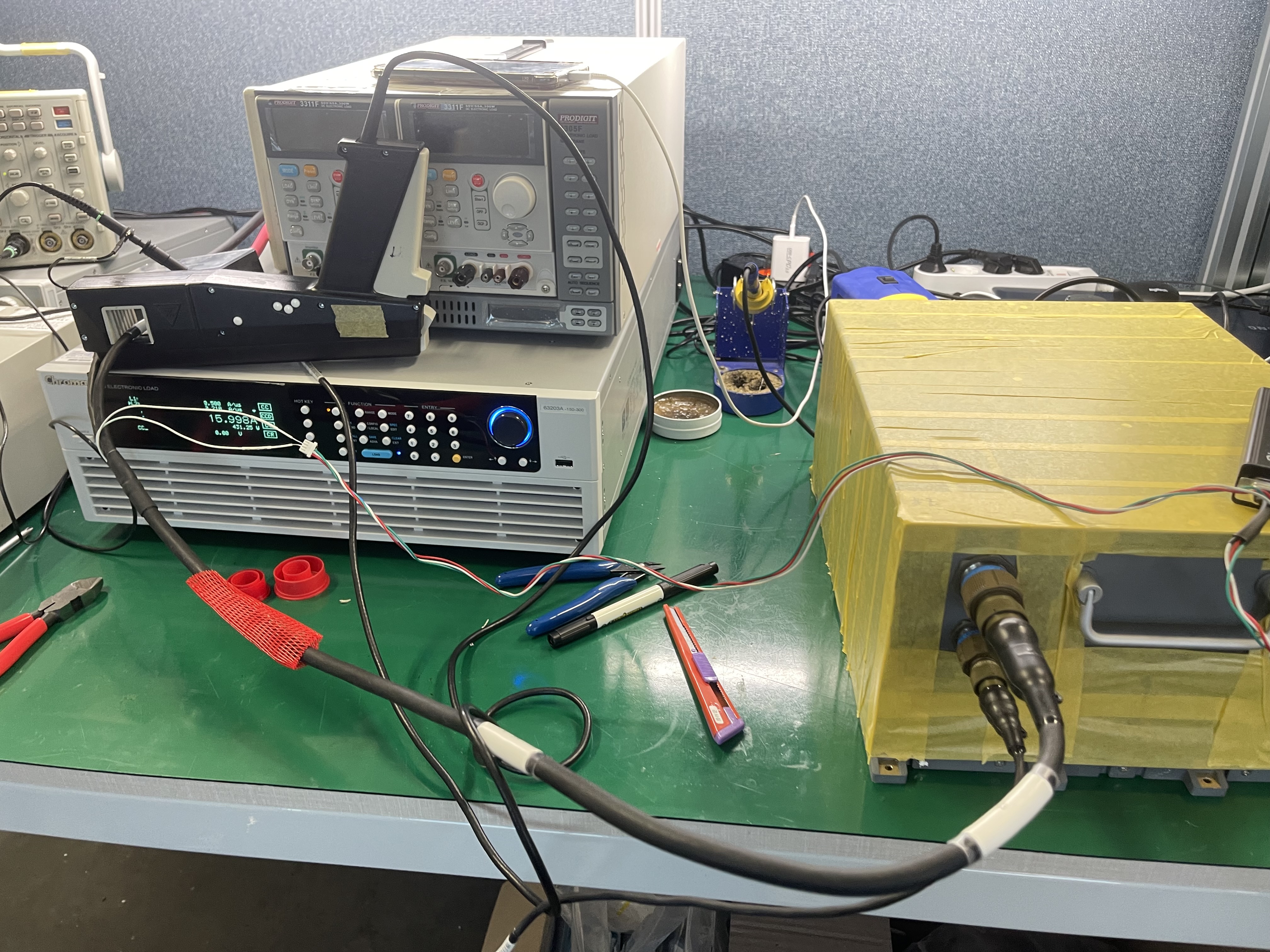 Battery pack communication test 2