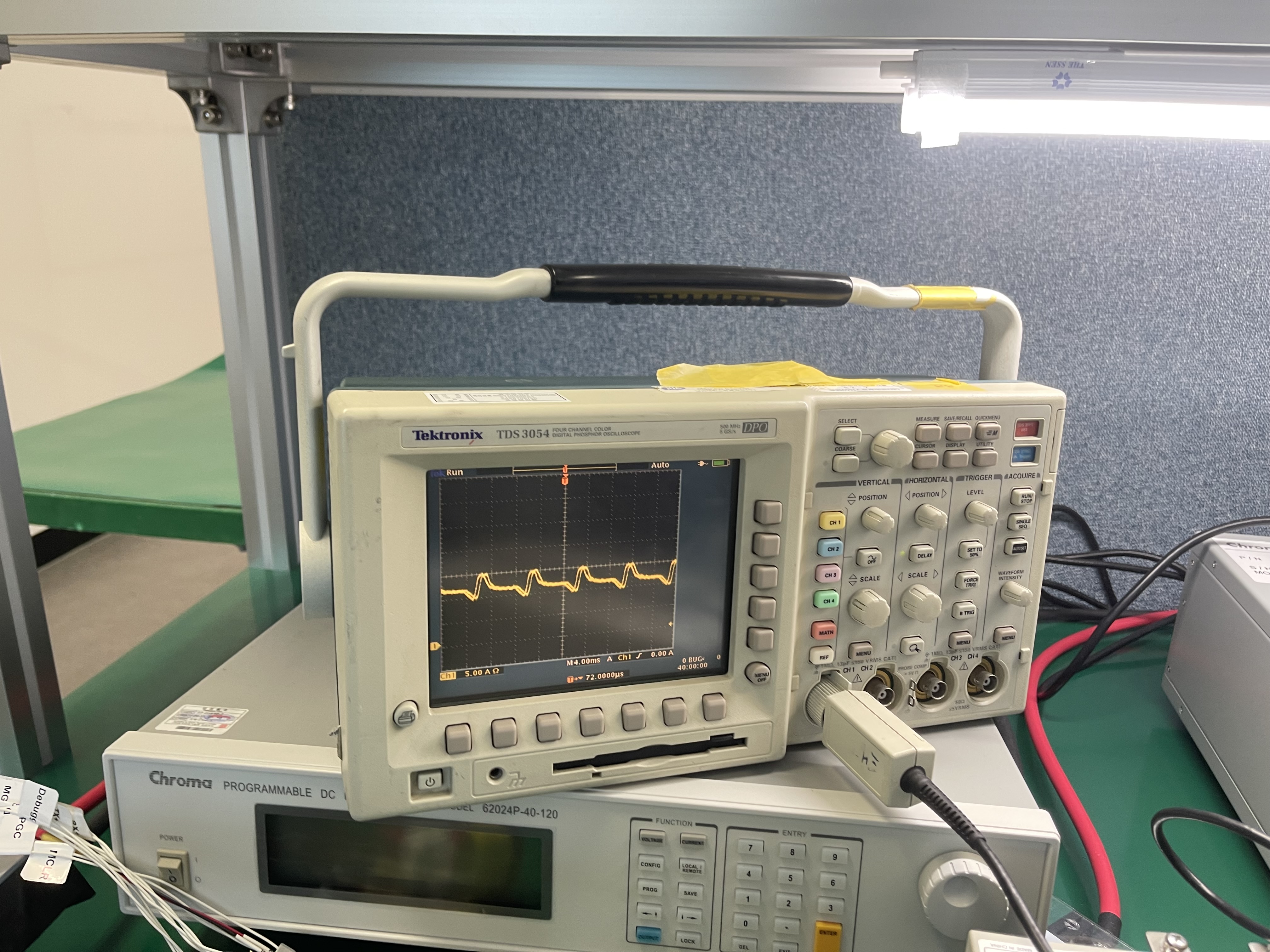 Battery pack charge current data 1