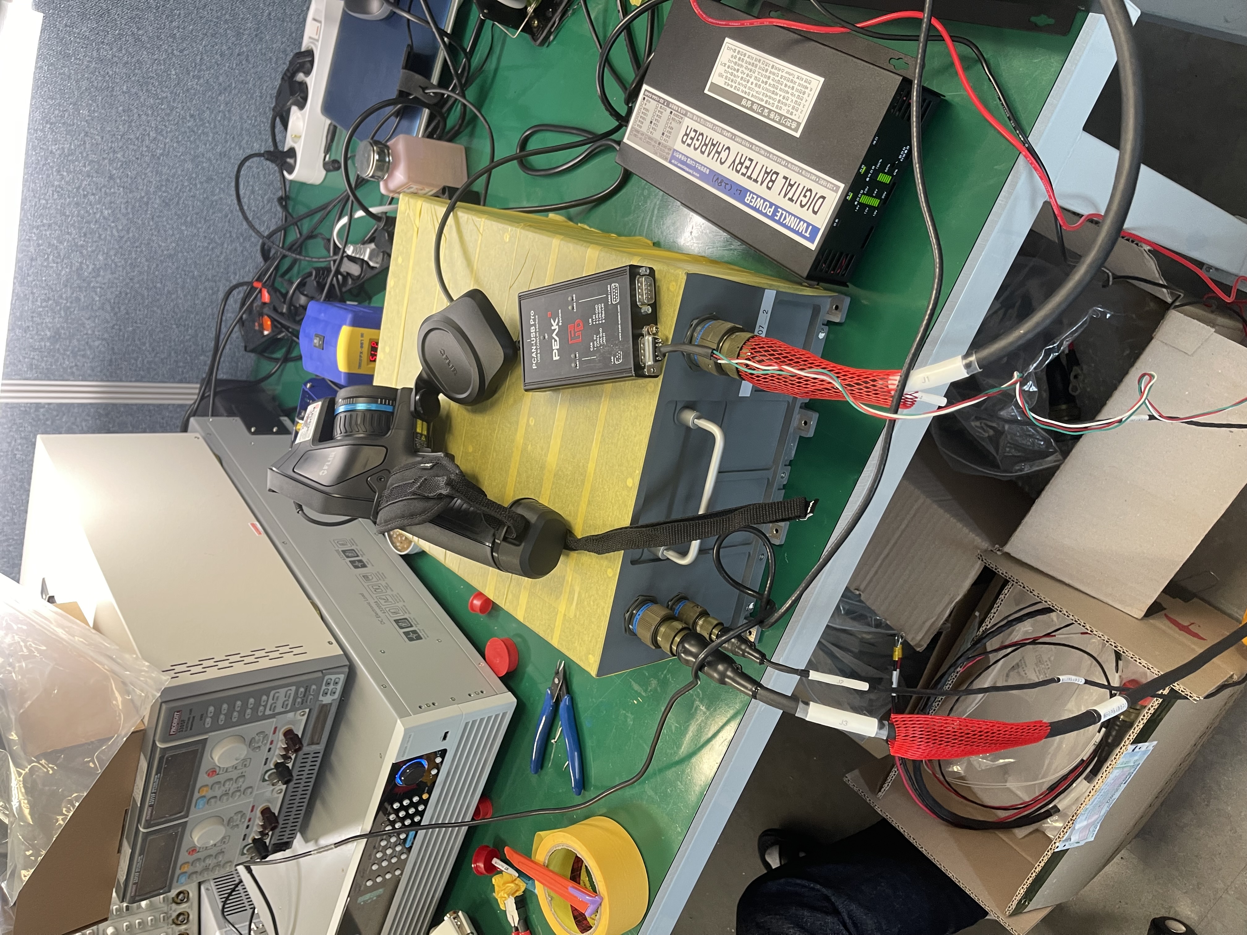 Battery pack test photo 1
