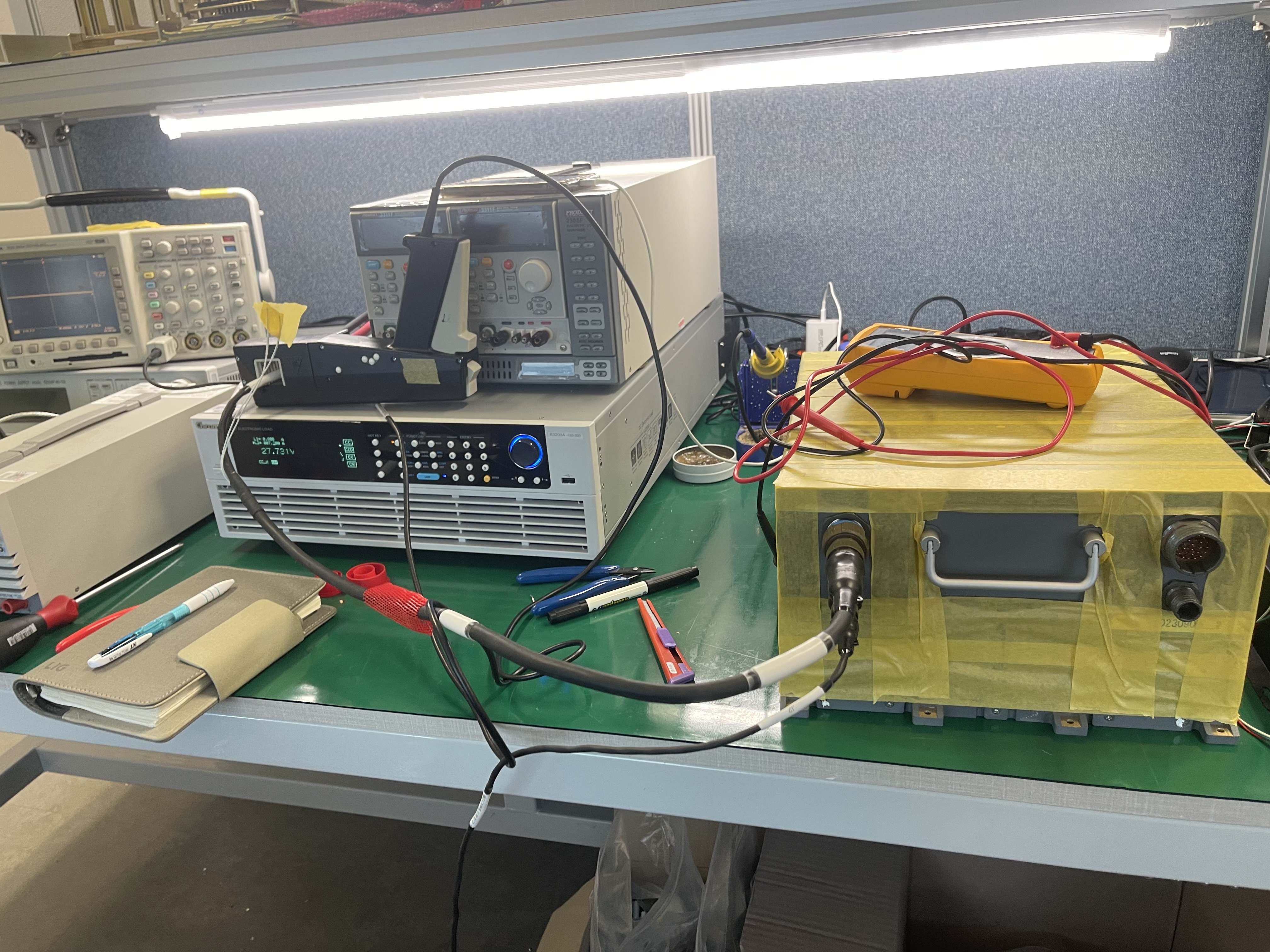 Battery pack test photo 3